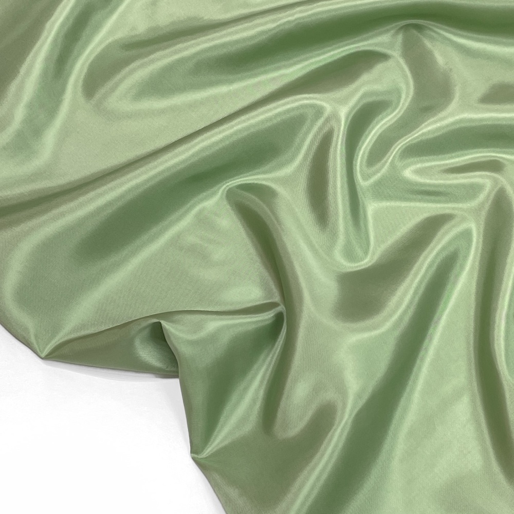 Подкладочная ткань Зелёно-оливковый 52892