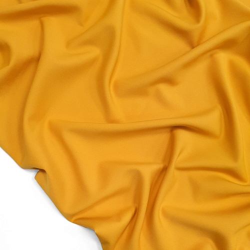 Креп "Барби" жёлто-янтарный KR2110