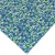 Плательно-блузочный хлопок шелковистый Цветочки на синем 52997