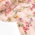 Шифон цветы на персиковом CG1347